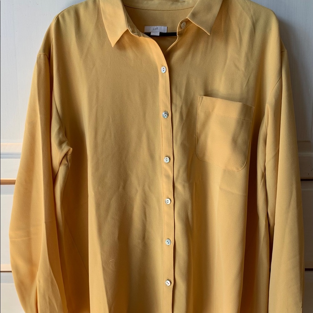 Mustard Button Up